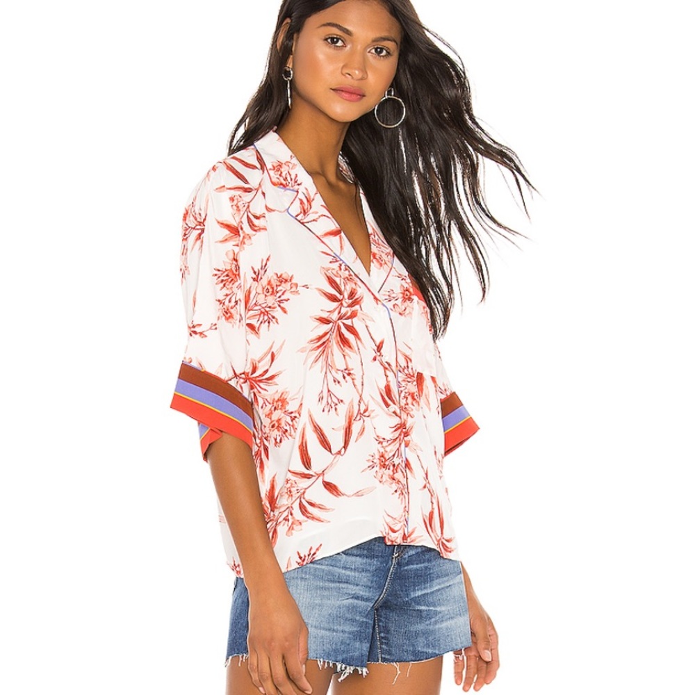 Joie Bayley Top in Porcelain NWT XS